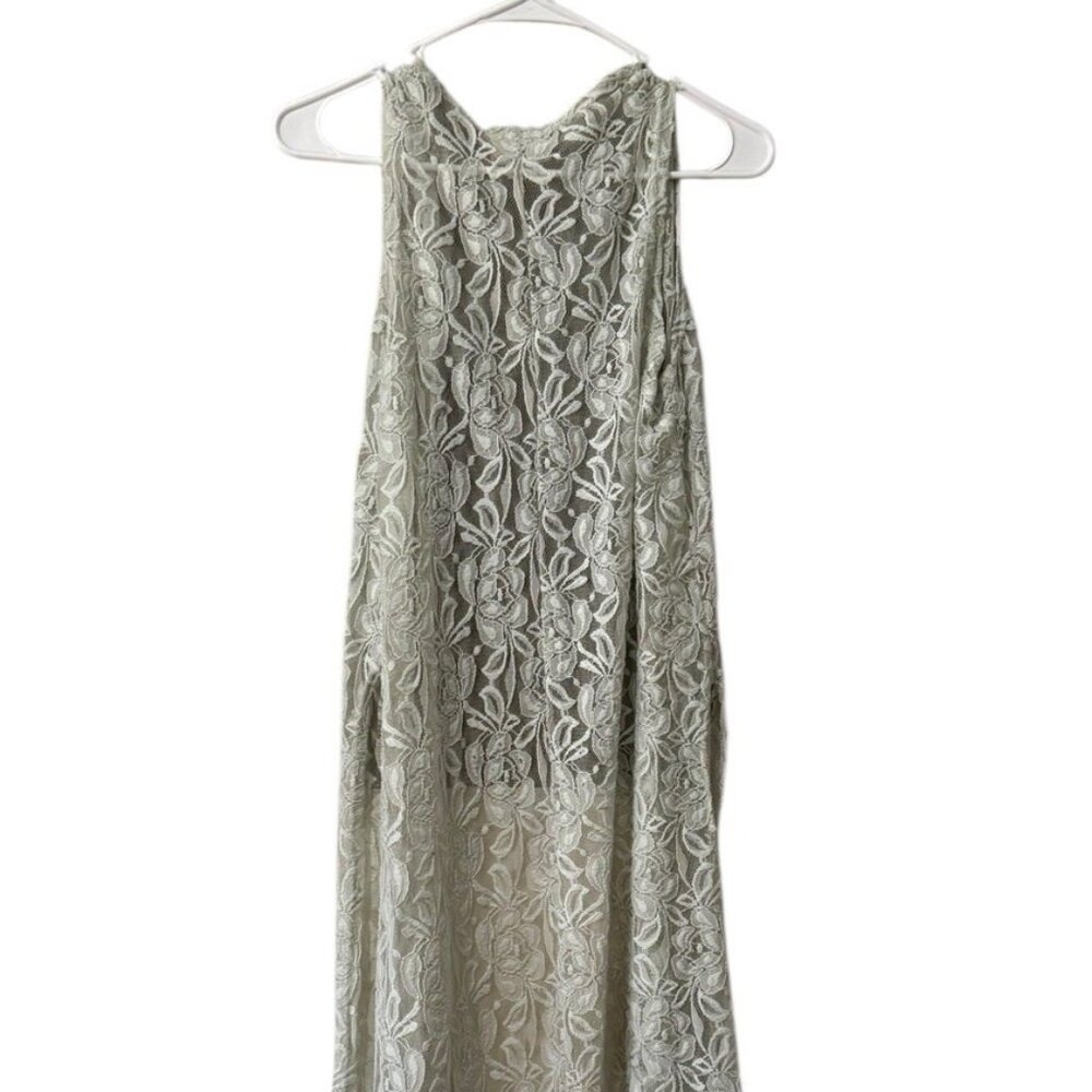LuLaRoe Women Size Small Lace Crocheted Open Front Duster Boho Festival‎ Witchy - Picture 2 of 9